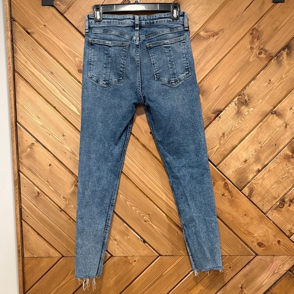 Rag & Bone Classic Blue Denim Skinny Jeans Size 28 - Picture 4 of 5